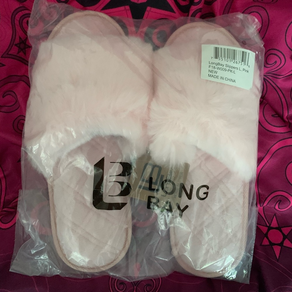 Pink slippers